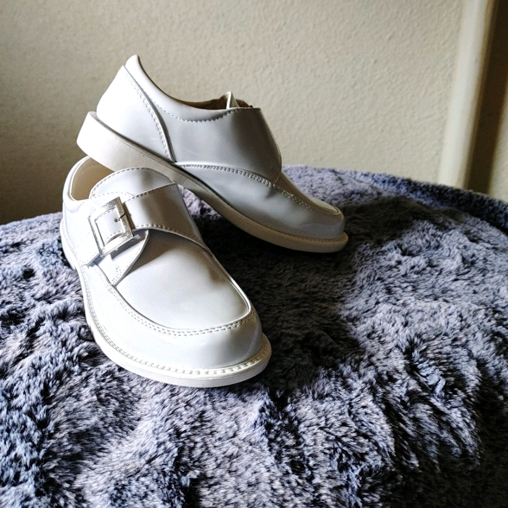Austin Kid's White Patent